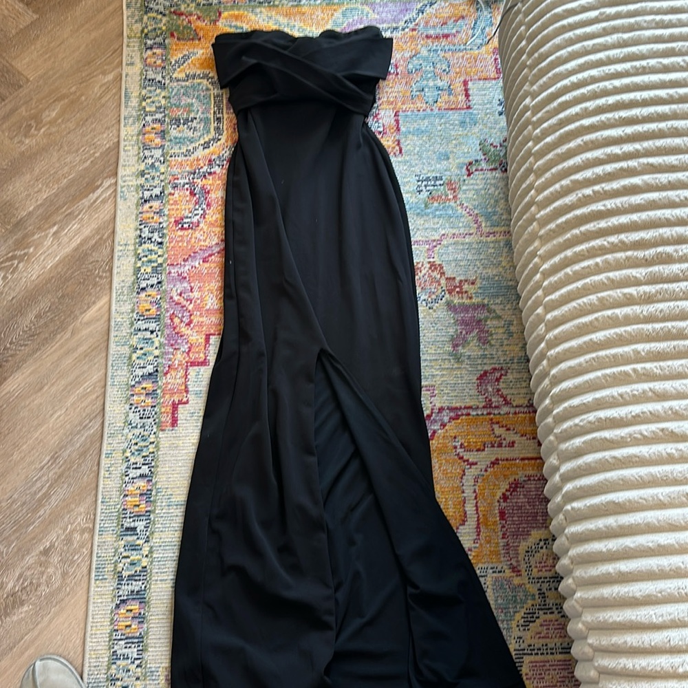 Black long formal dress